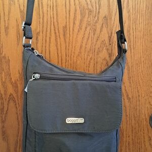 Baggallini Charcoal Crossbody Bag